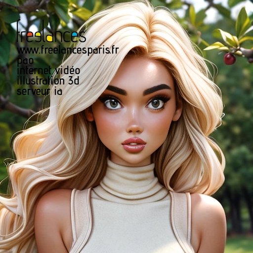 Pao mise en page internet vidéo illustration 3d serveur IA générative AI freelance paris studio de création magazines 5URZHB71